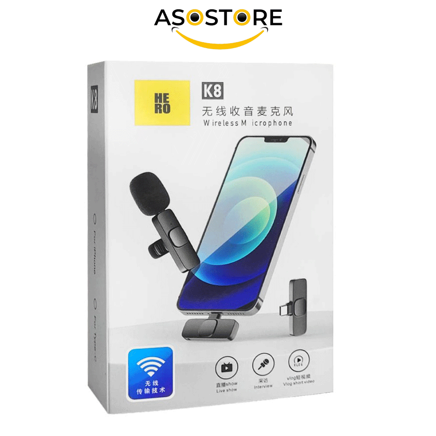 میکروفن یقه ای مدل K8