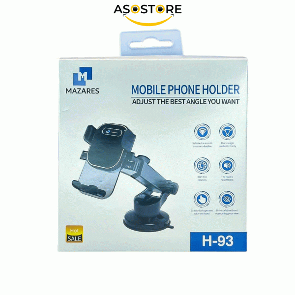 پایه نگهدارنده گوشی موبایل مازارس مدل H-93 - تصویر 3