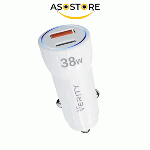شارژر فندکی وریتی مدل V-CQ1121 38W - تصویر 2