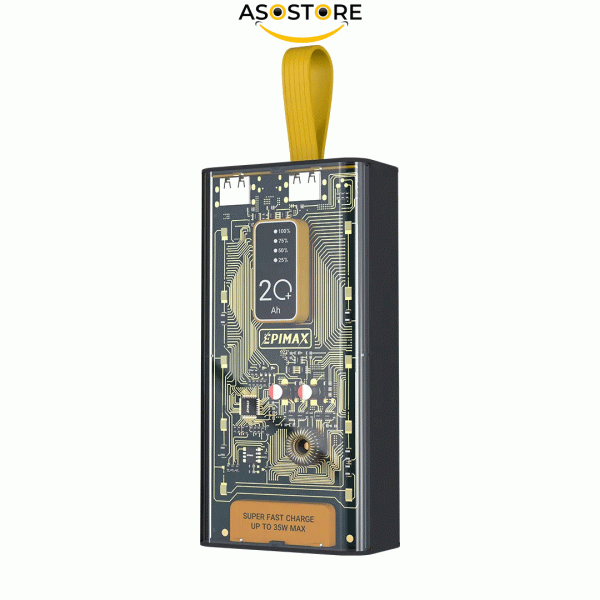 پاوربانک EPIMAX EP-230 20000mAh با چراغ اظطراری
