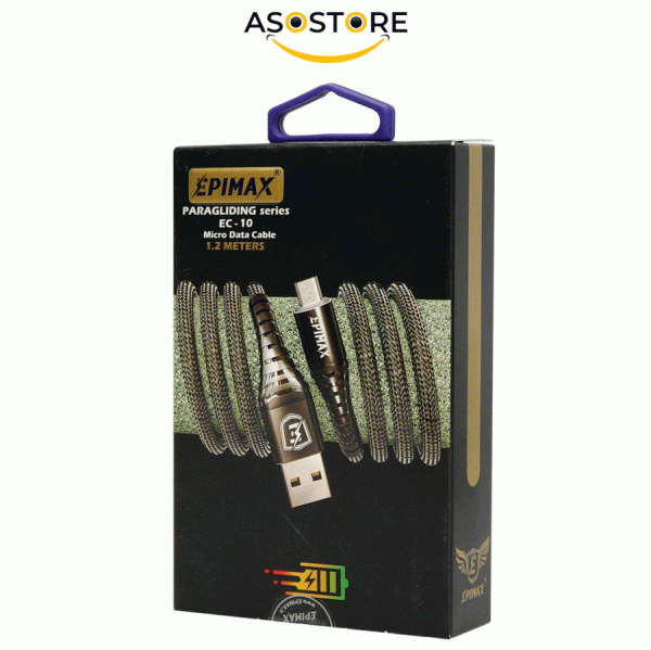 کابل شارژر USB به microUSB اپی مکس مدل EC - 10 طول 1.2 متر - تصویر 2