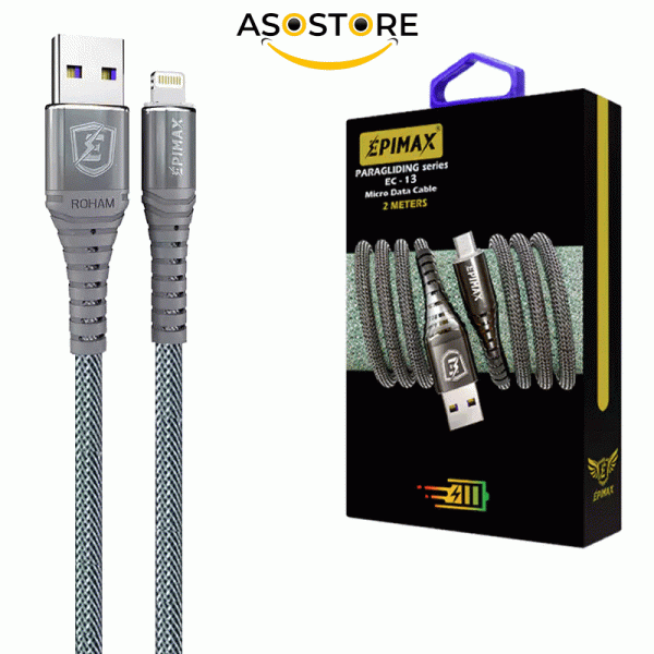 کابل شارژر USB به لایتنینگ اپیمکس مدل EC - 15 طول 2 متر