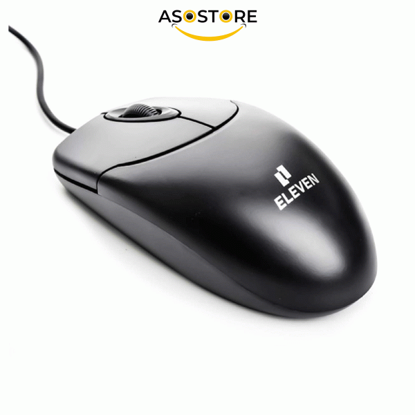 ماوس سایلنت با سیم ELEVEN مدل M602 - تصویر 2