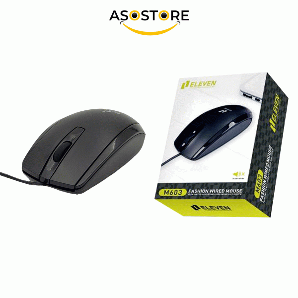 ماوس با سیم ELEVEN مدل M603 - تصویر 2