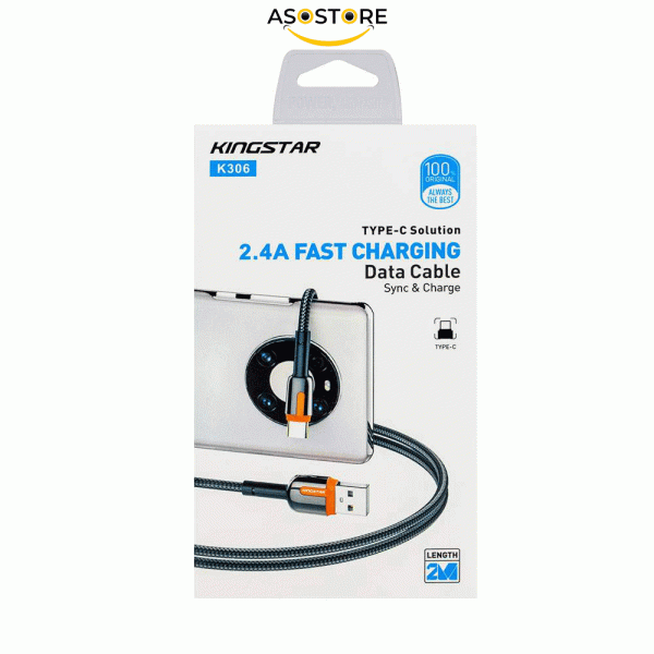 کابل تایپ سی کینگ استار مدل K306