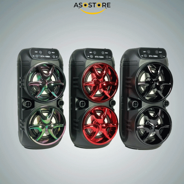 اسپیکر بلوتوثی قابل حمل مدل KTX-1588A - تصویر 2