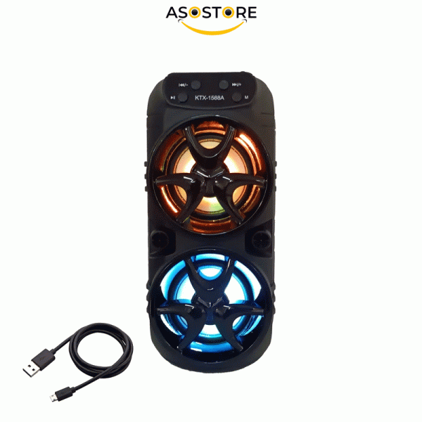 اسپیکر بلوتوثی قابل حمل مدل KTX-1588A - تصویر 3